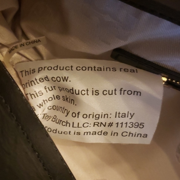 TORY BURCH cheetah Pricilla leather satchel. - Picture 7 of 8